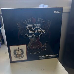 Hard Rock Cafe London Puzzle - Black and Gold
